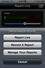 Activity options
