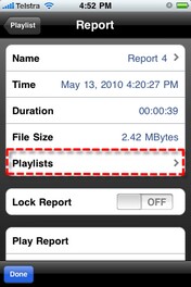 playlists highlighted