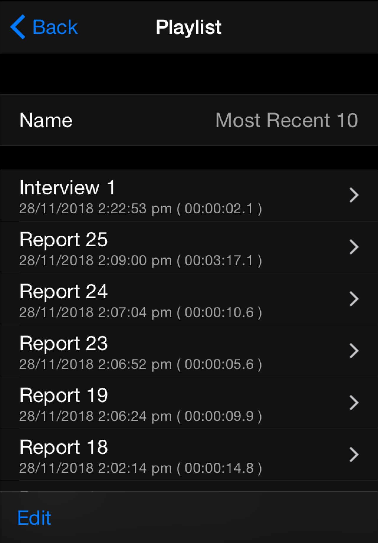 iOS_Manage_Reports-_recordings_in_playlist