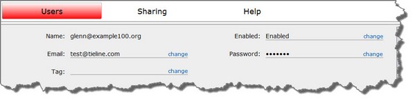 Users - account details