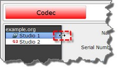 Codec - panel size adjustment